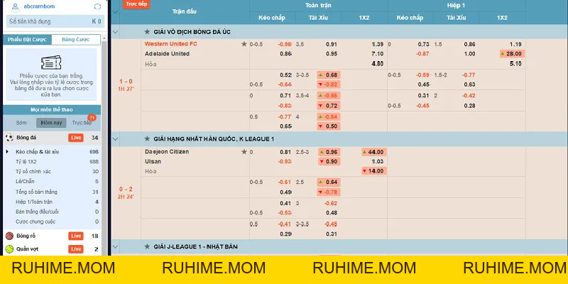 Thể thao Rs88 - Sảnh game cá cược uy tín nhất hiện nay